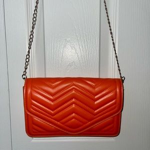 chain flap squared bag